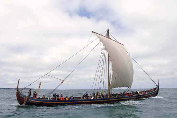 Worlds largest viking ship - The Sea Staillon